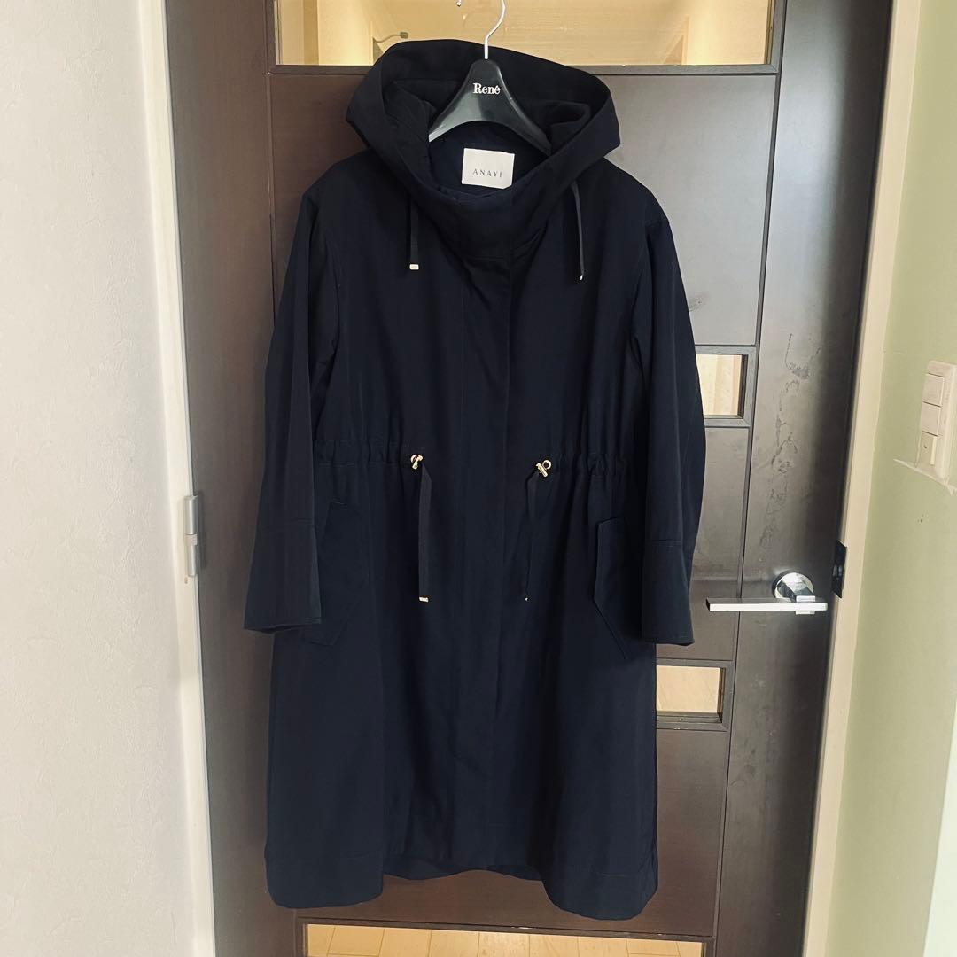 新品☆ANAYI ライナー付モッズコート /セオリー、23区、ロペ
