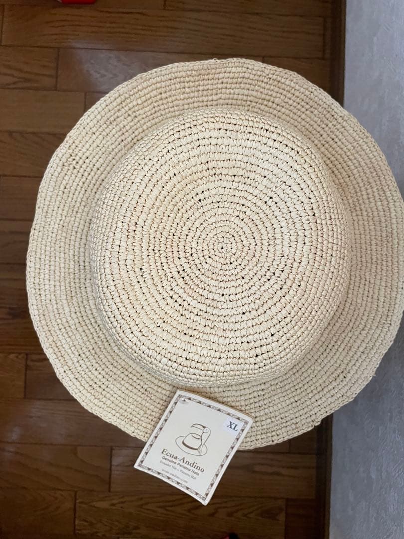 Ecua-Andino パナマハット XLサイズ ナチュラル
