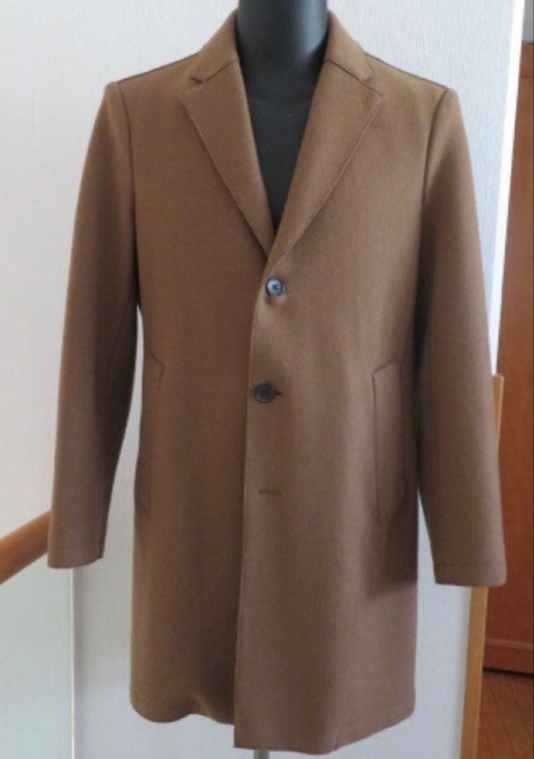 EDIFICE エディフィス チェスター コート カラー：キャメル 　５０