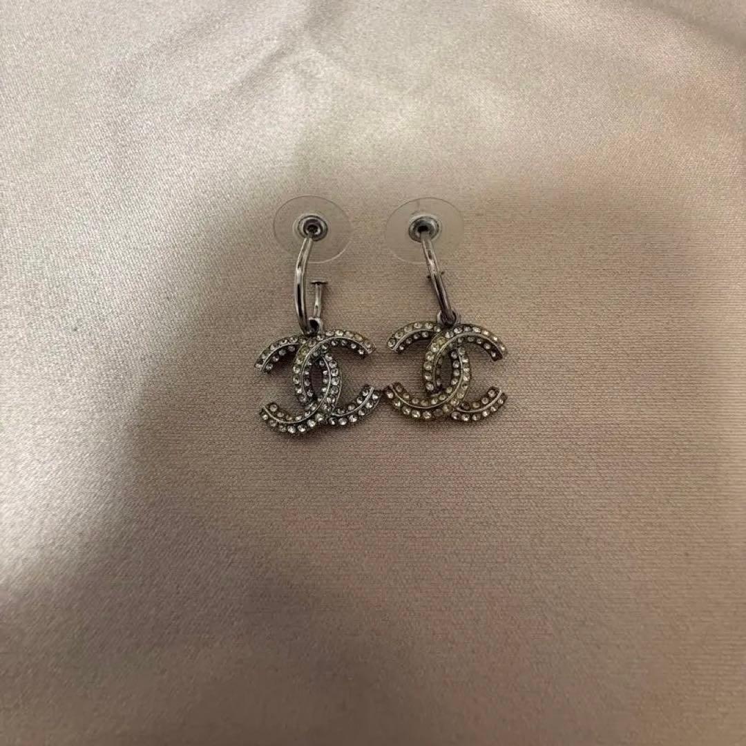 CHANEL シャネル CCマーク ラインストーン