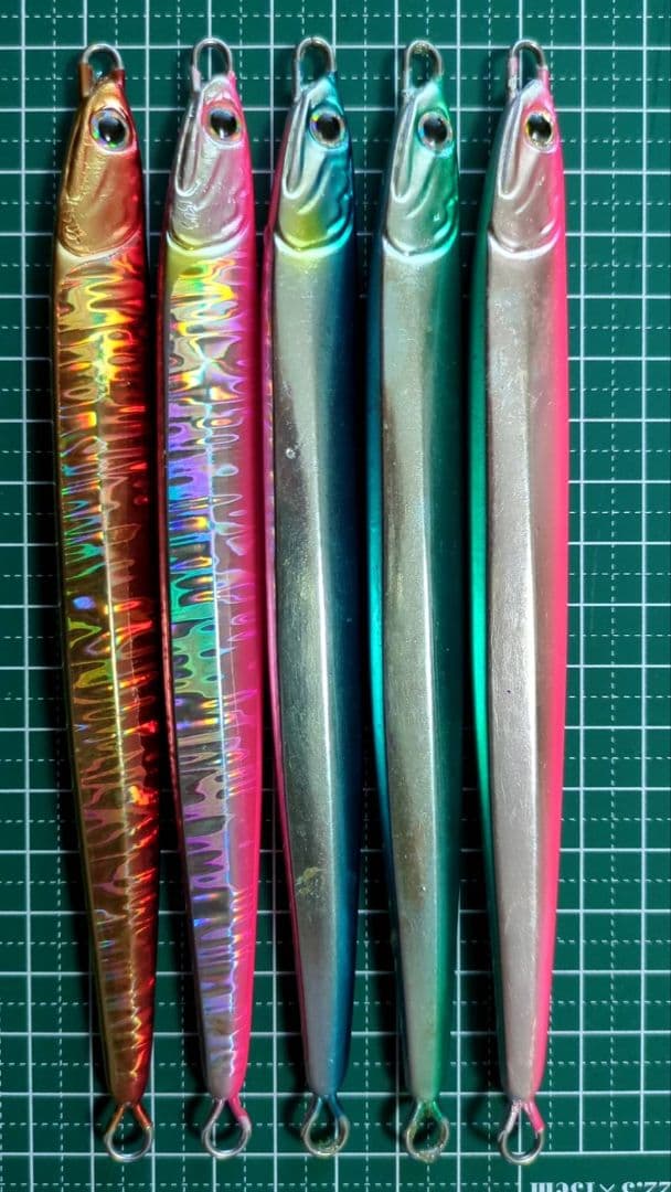 グーニーズ　背黒ジグ150グラム　5本セット