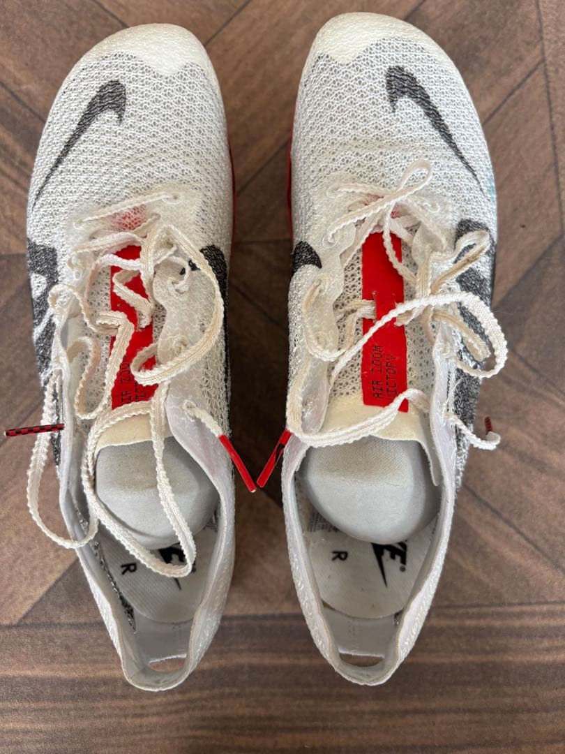 Nike スパイクシューズ ホワイト/レッド/ブラック