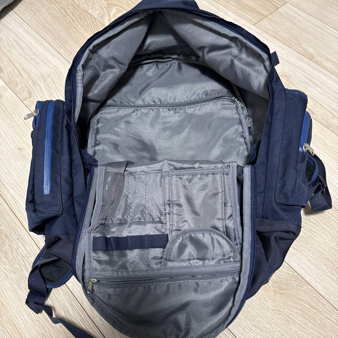 ballaholic バスケットボール用リュック ネイビー