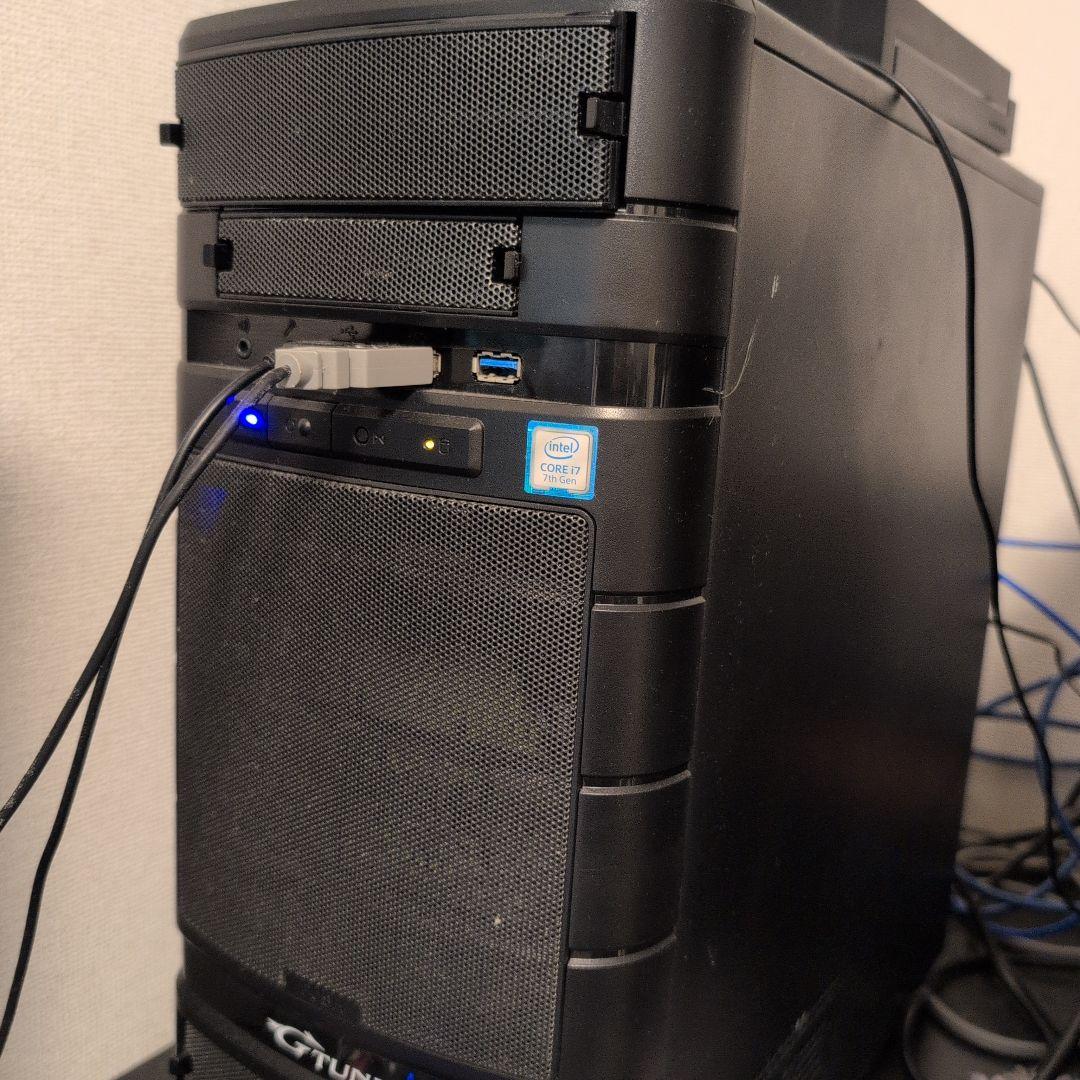 高性能デスクトップPC Intel i7-7700マウスPCタワーノミ