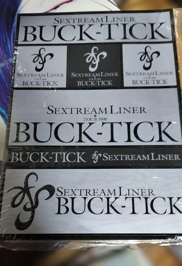 BUCK-TICK　 まとめ　 CATALOGUE 1987-他3　ステッカー付