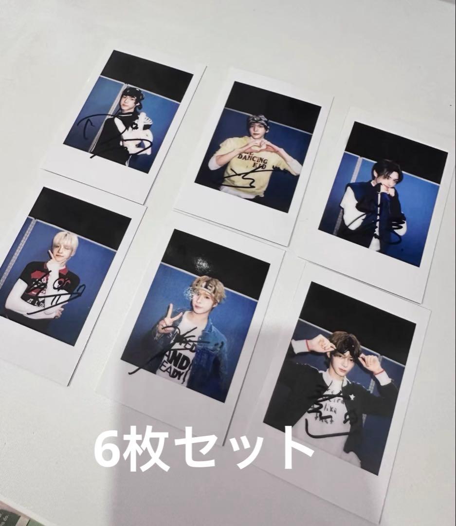 TWS 一直娱 yzy 北京 サイン会 当選者限定 ポラロイド 6枚セット