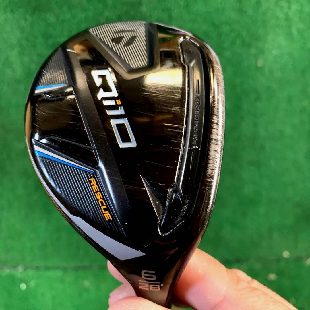 希少Qi10 レスキュー6U28° ユーティリティ　純正シャフト60Ｓ