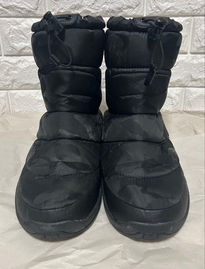 THE NORTH FACE ヌプシ 迷彩 ヌプシ ブーツ　28cm スノー