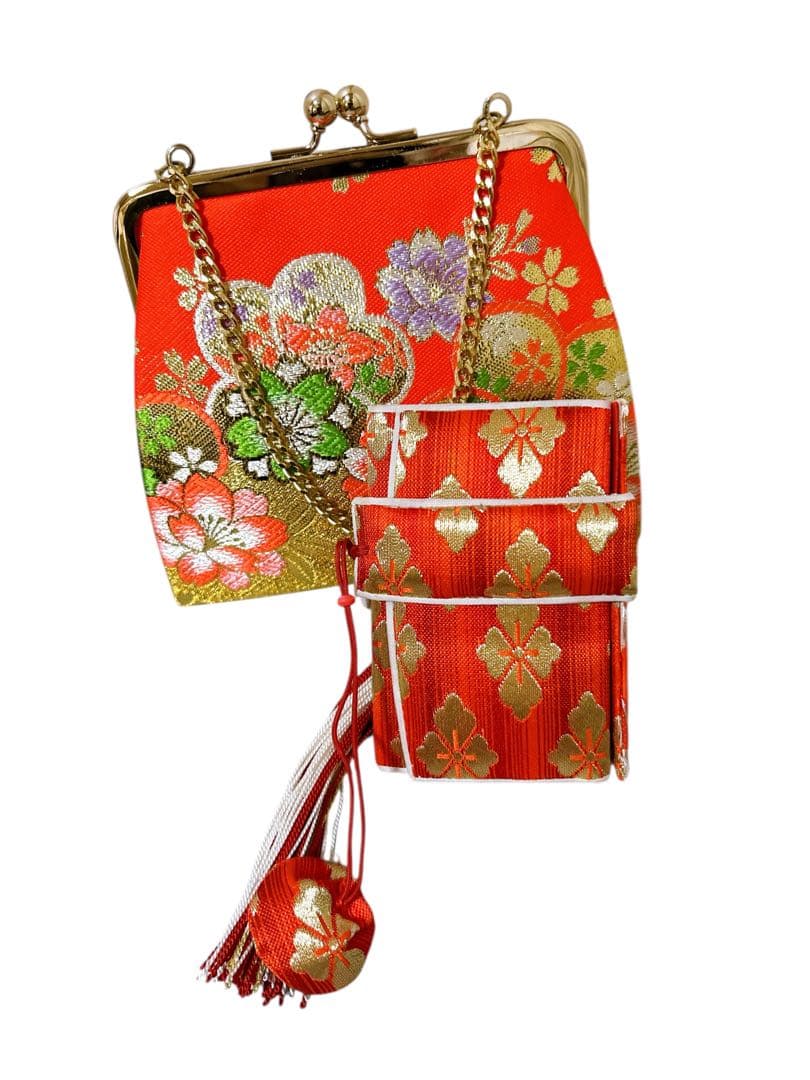 華やかレトロ着物♡七五三　7歳　女の子　フルセット　一式　アンティーク