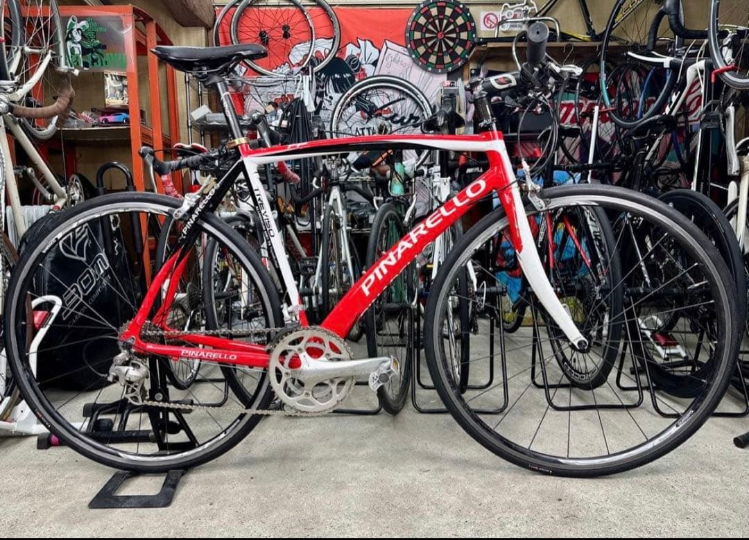 PINARELLO クロスバイク レッド/ホワイト