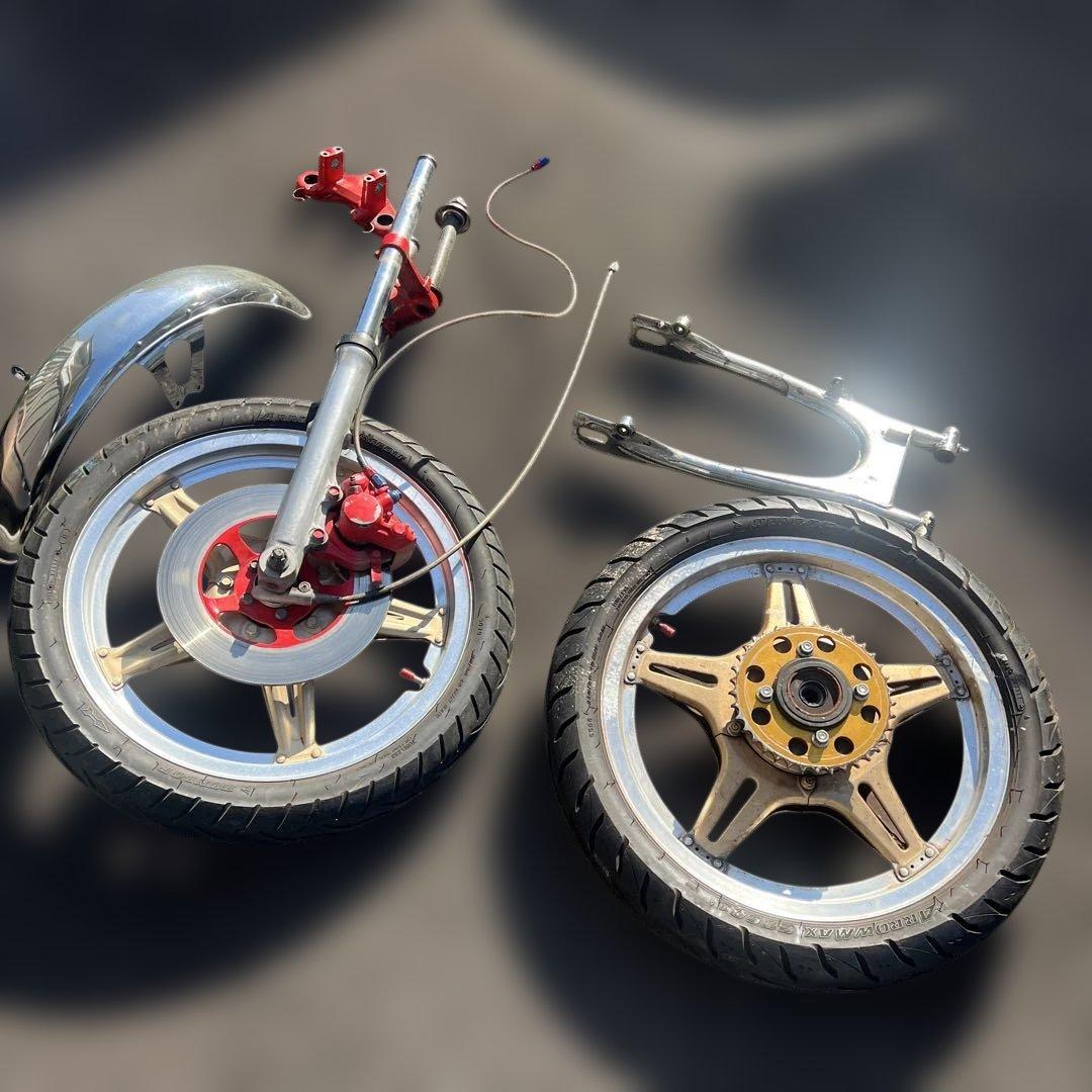 CB250T フロント、リア回り一式