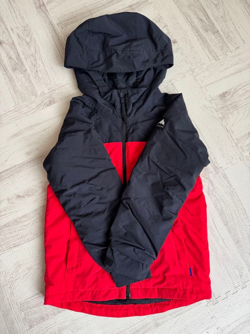 Burton 子ども用スキーウェア 黒/赤❤️120センチ