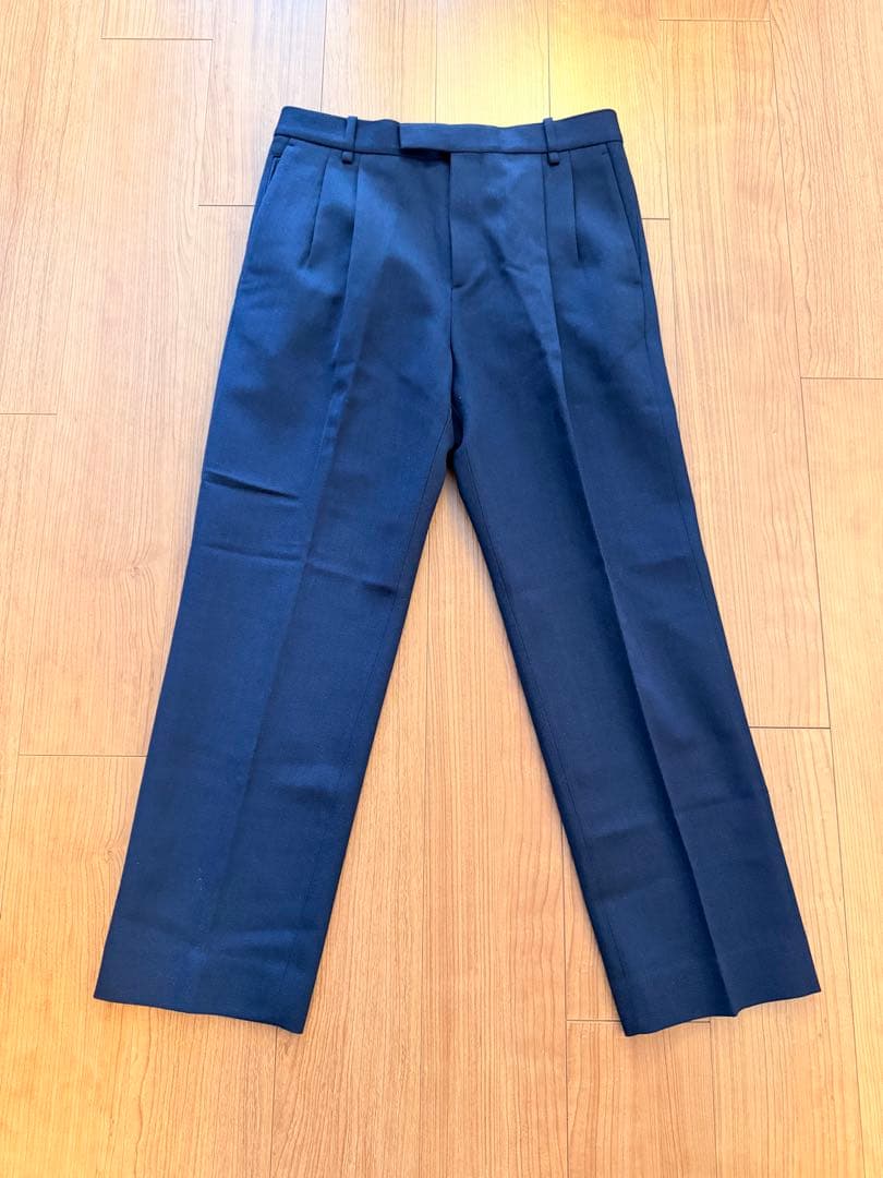 LOUIS VUITTON 19AW ウールフレアスラックスロングパンツ