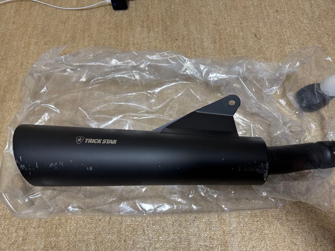 【訳あり】scrambler400x TRICK STAR マフラーJMCA認証