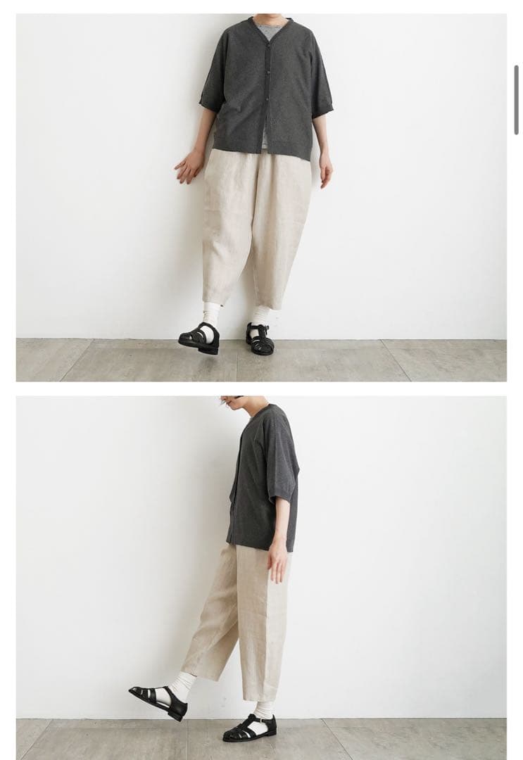 オローネ　バルーンパンツ“リネン”