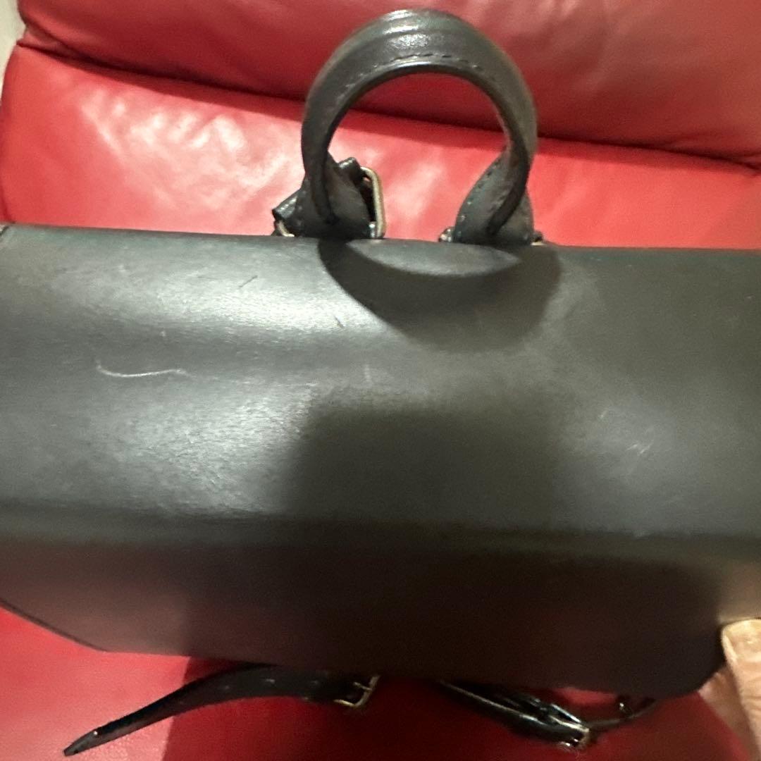 吉田カバン黒 革 ビジネスリュック