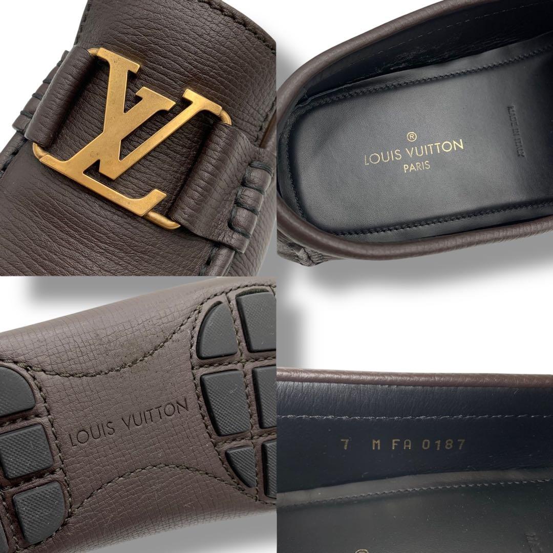 美品✨ルイヴィトン モンテカルロ ドライビングシューズ LV 26cm 保存箱付