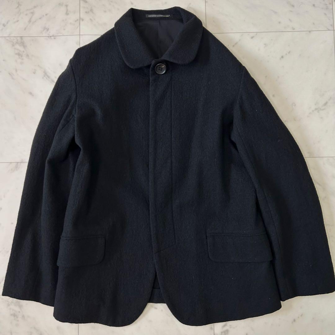 人気　ヨウジヤマモト　Y’s コート　黒　ウール