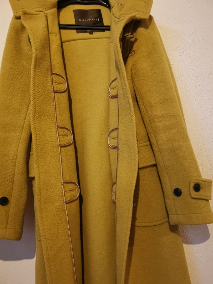 MACKINTOSH ダッフルコート M 美品 マスタード