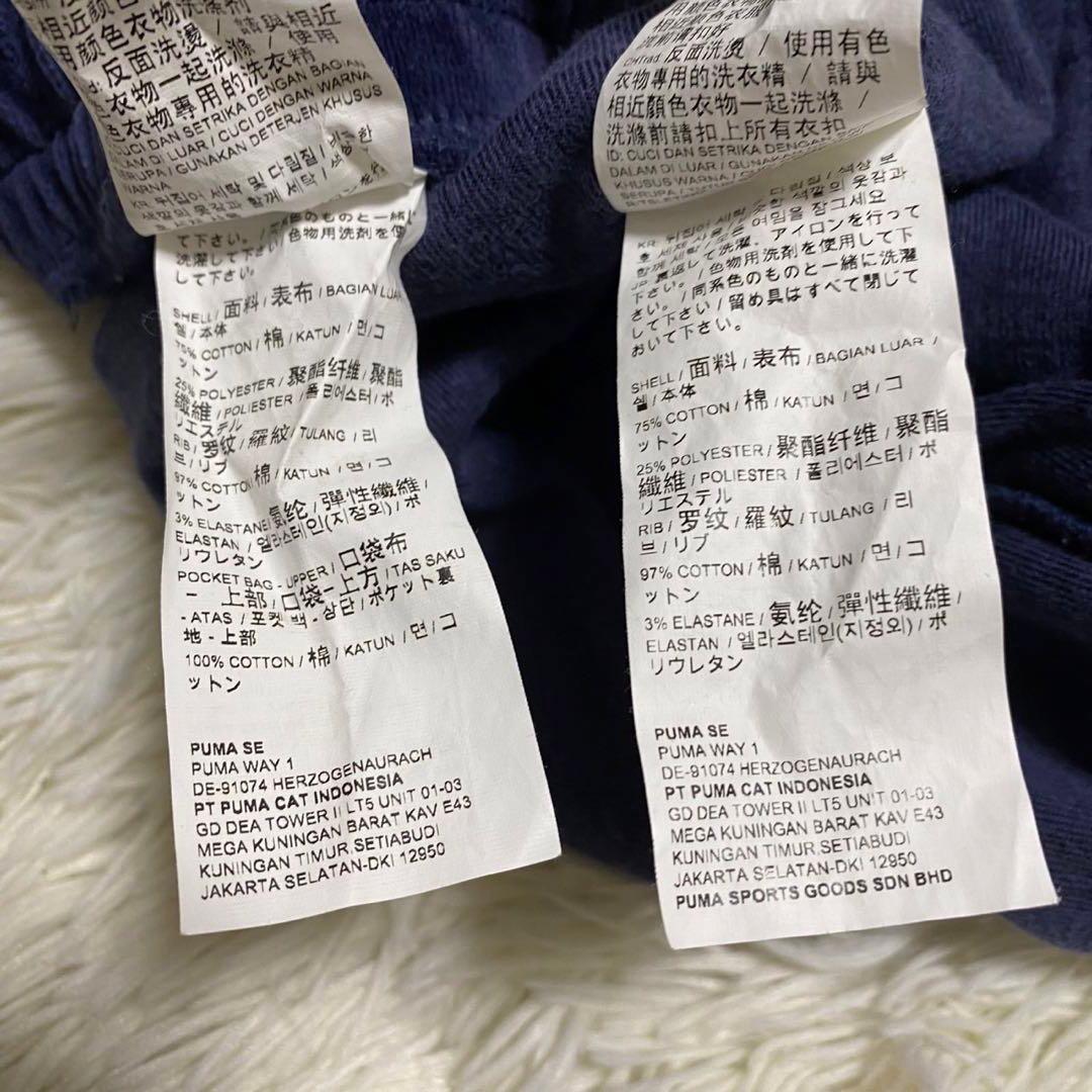 【希少◦2XL✨】PUMA ベロア Y2K ジャージ セットアップ ネイビー