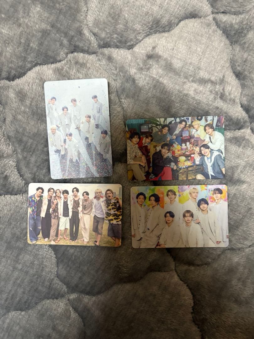 timelesz FAM ４形態セット特典付き