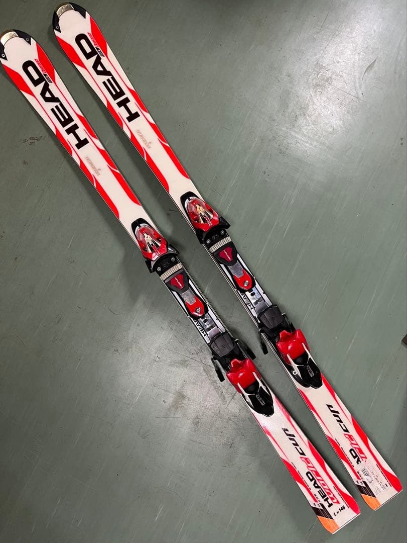 HEAD競技用SL 146cm R11.0m & SWIX SL用パンチガード黒