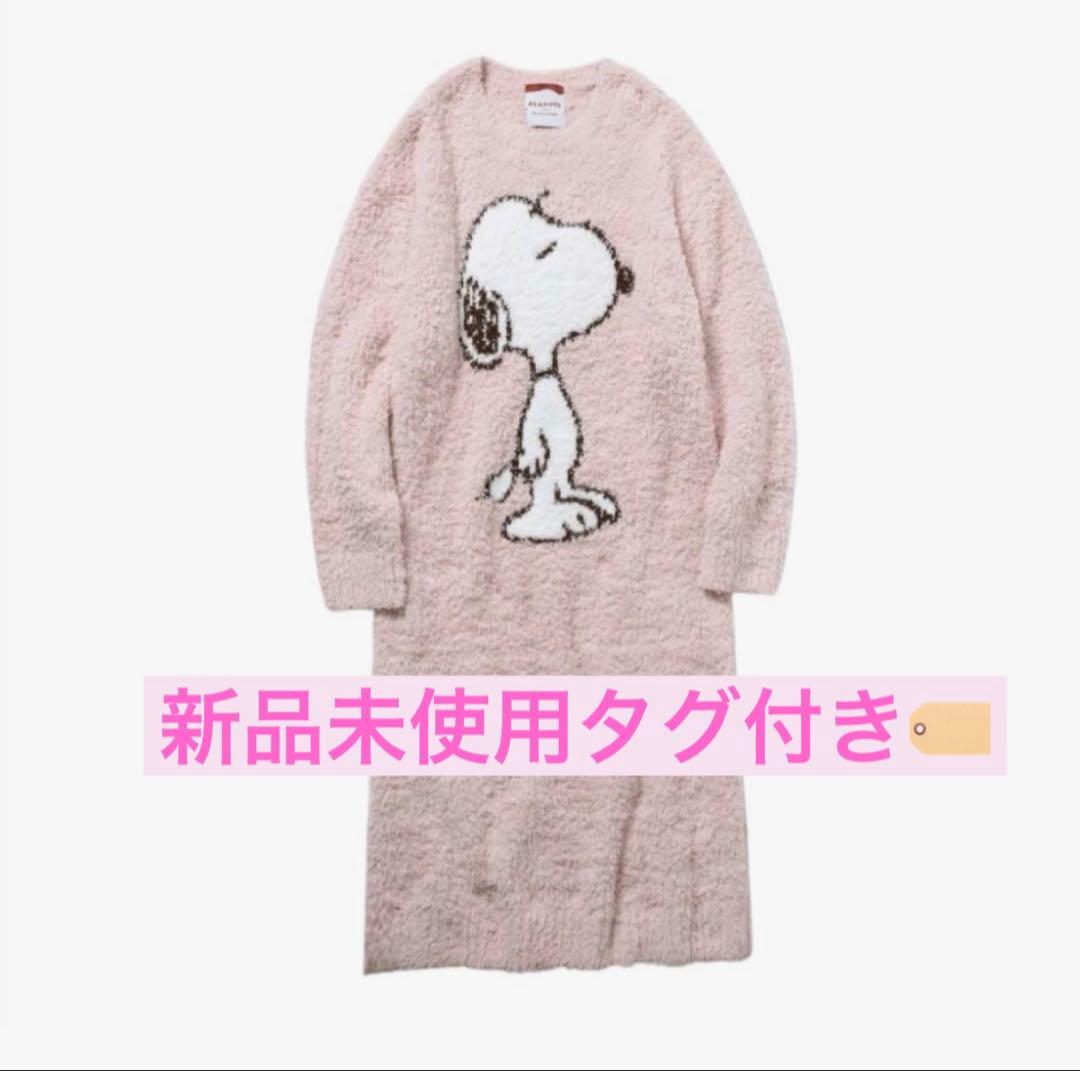 タイムセール！ジェラートピケ　PEANUTS スヌーピージャガードドレス