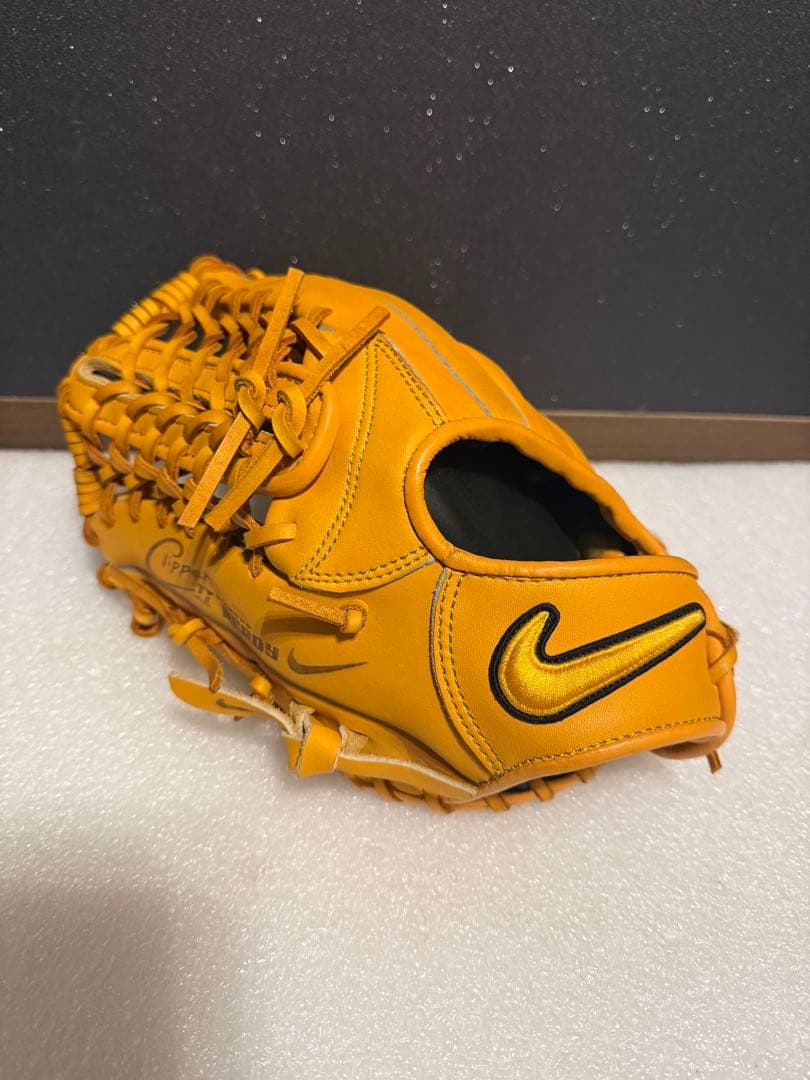 ★屋外未使用★ NIKE ナイキ 一般軟式用 良型 革質◎ サウスポー 左