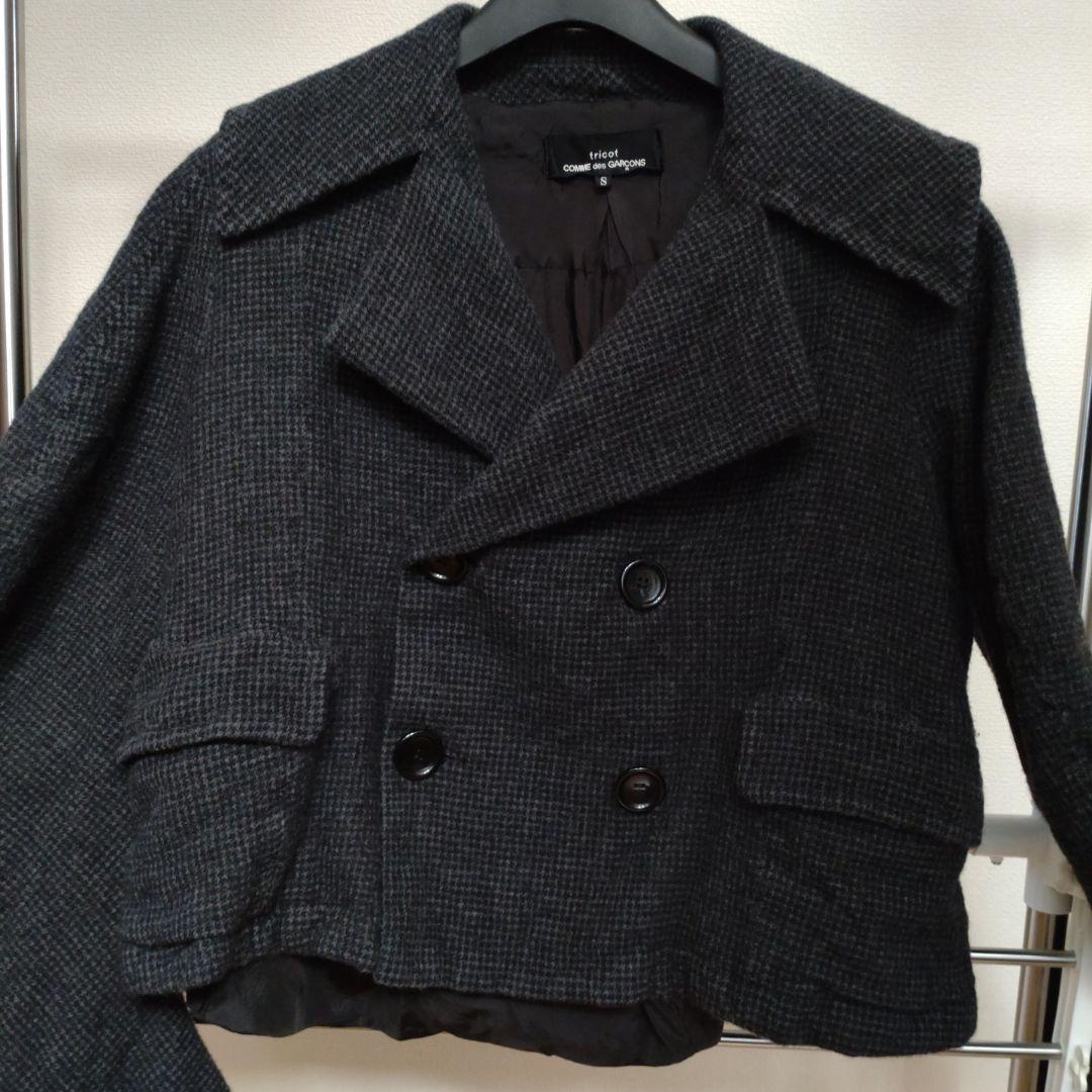 tricot COMME des GARÇONS ダークグレー ジャケット