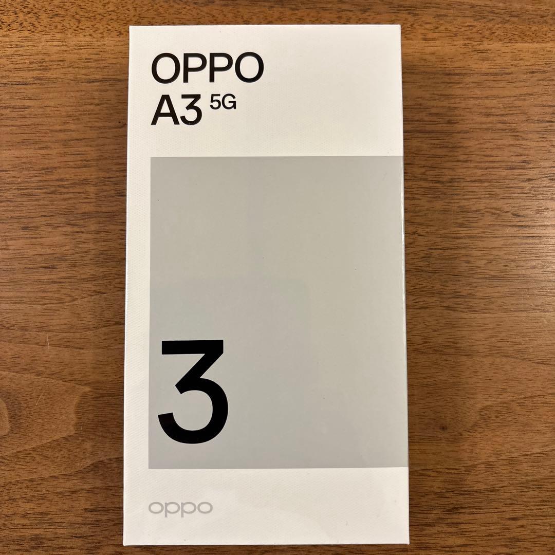 OPPO A3 5G 本体　新品未開封