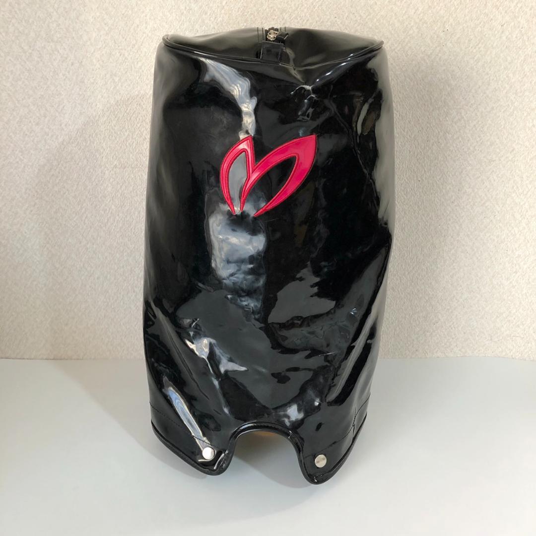 マスターバニーエディション キャディバッグ ブラック エナメル