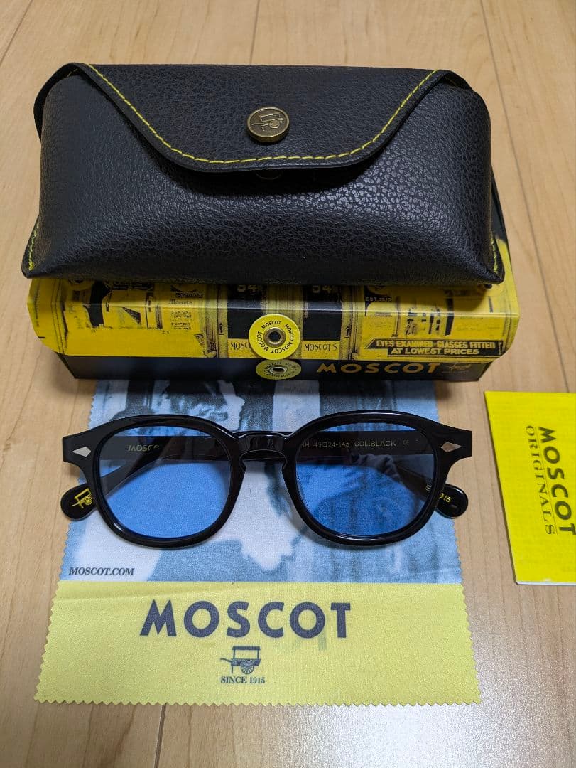 MOSCOT モスコット レムトッシュ ブルー サングラス 青