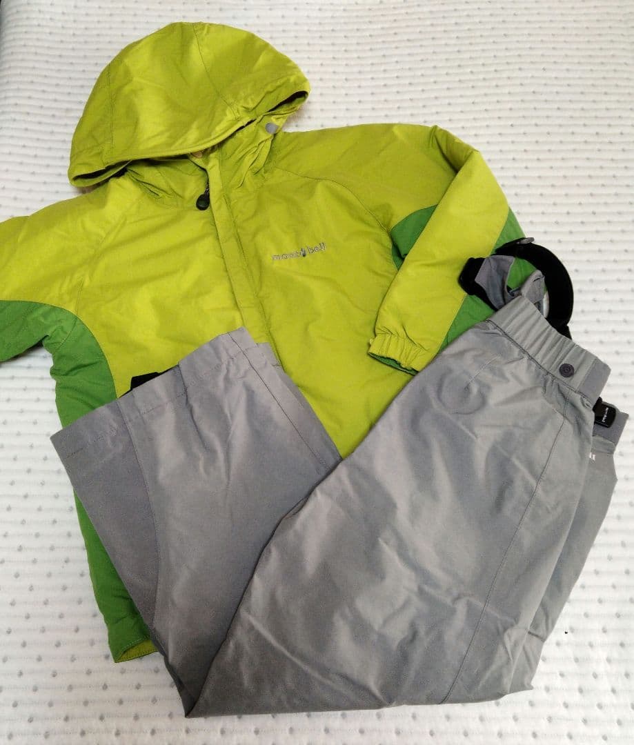 ゆき　モンベル　スキーウェア　スノボウェア　110cm 120cm