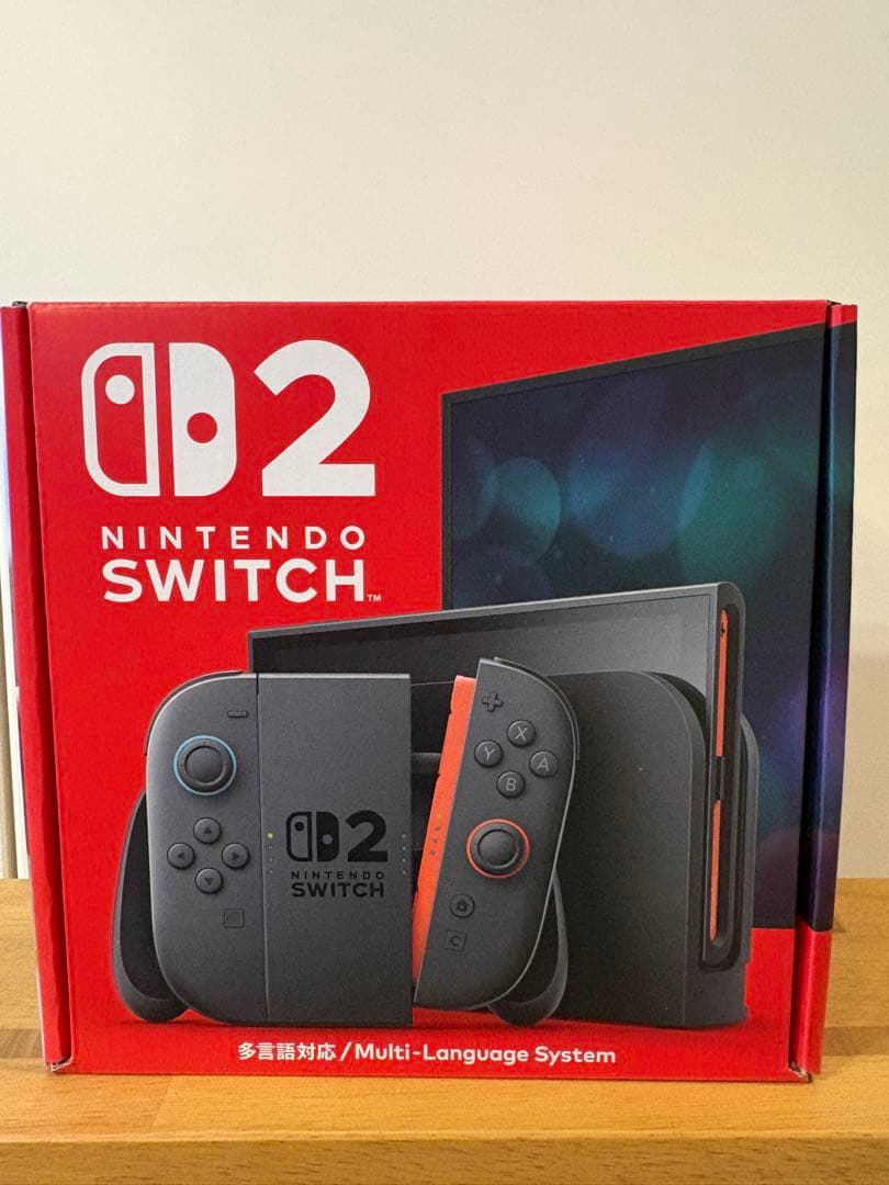【新品未使用】Nintendo Switch2 多言語対応+マリオカートワールド