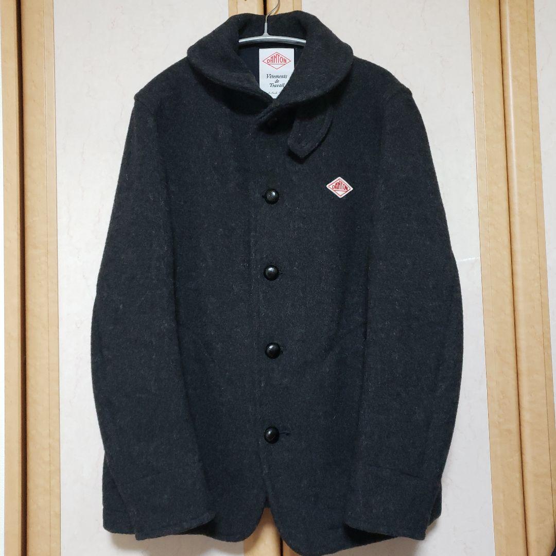 セール❗DANTON ウールコート ダークグレー美品