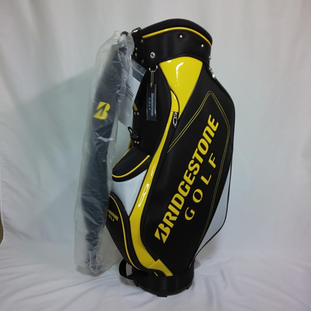 BRIDGESTONE キャディバッグ ブラック/イエロー