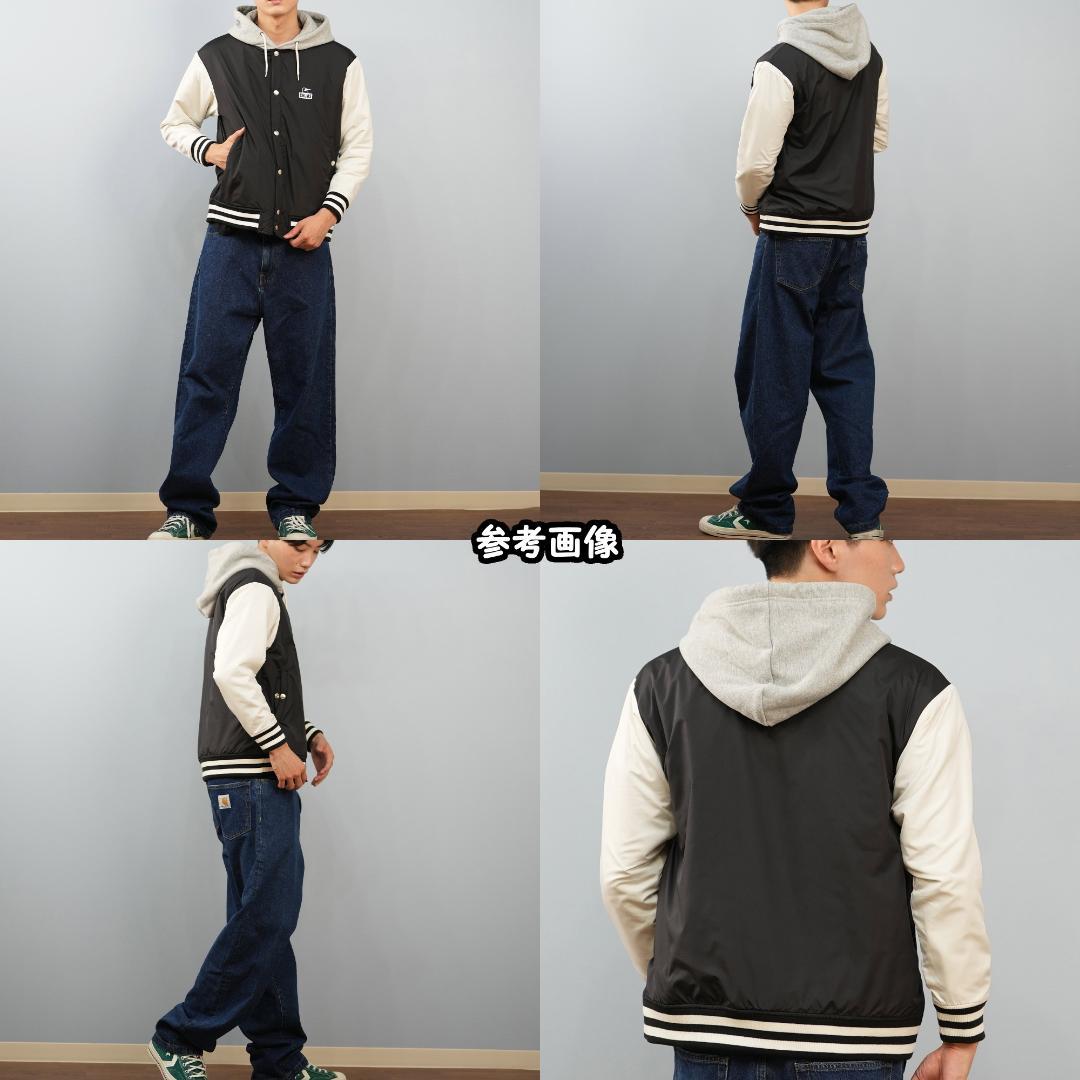 CHUMS チャムス スタジアムフーディー Lサイズ 黒×白