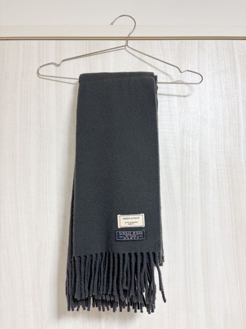 MAISON KITSUNÉ バージンウール マフラー