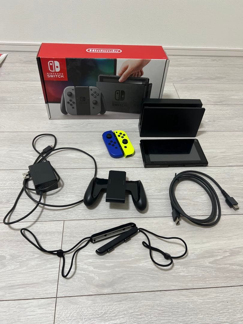 Nintendo Switch 本体 グレー/ネオンジョイコン