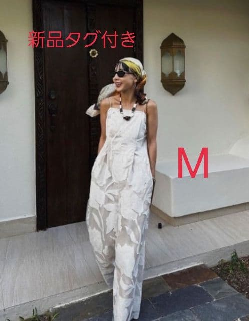 マミング様　 SOFT LACE FLOWER ROMPERS M 新品