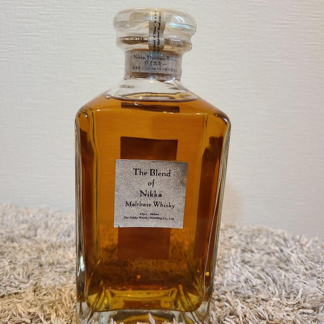 ベルさま。ザブレンドオブニッカ 660ml 45度 ウイスキー　未開栓　１