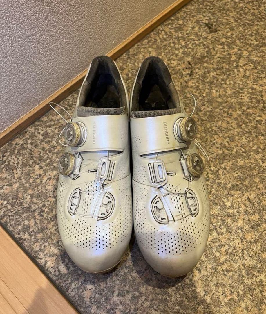 Shimano rc901 43ロードバイクシューズ ホワイト