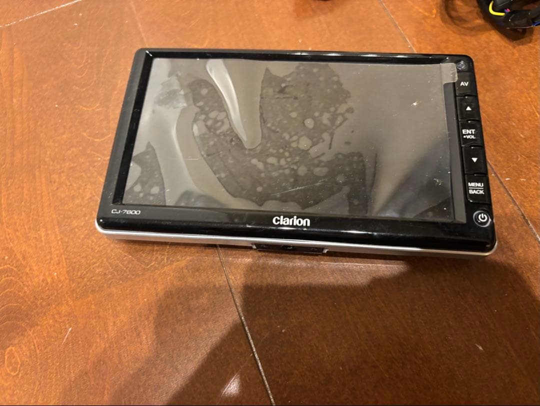 ♪クラリオン バックモニター CJ-7600 カメラCC-6500B セット