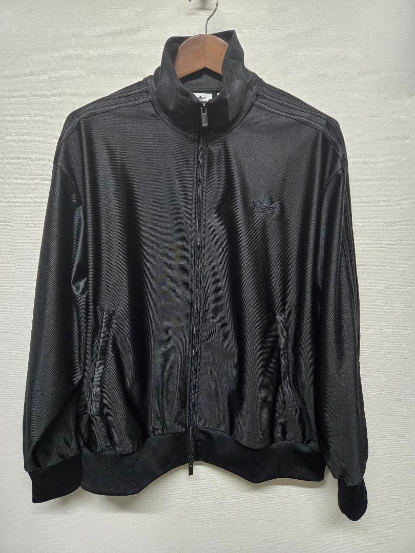 adidas ファイヤーバードメタリックトラックトップ ブラック XL