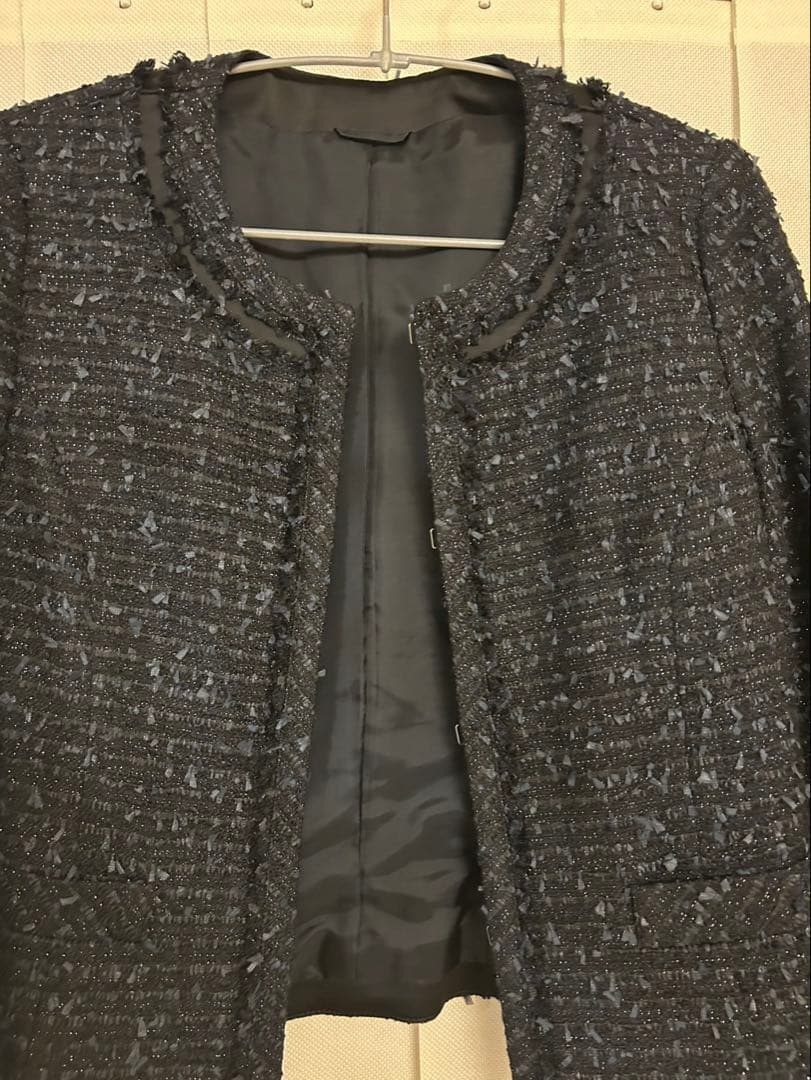 ANAYI ツイードジャケット＆スカート セットアップ　サイズ:36