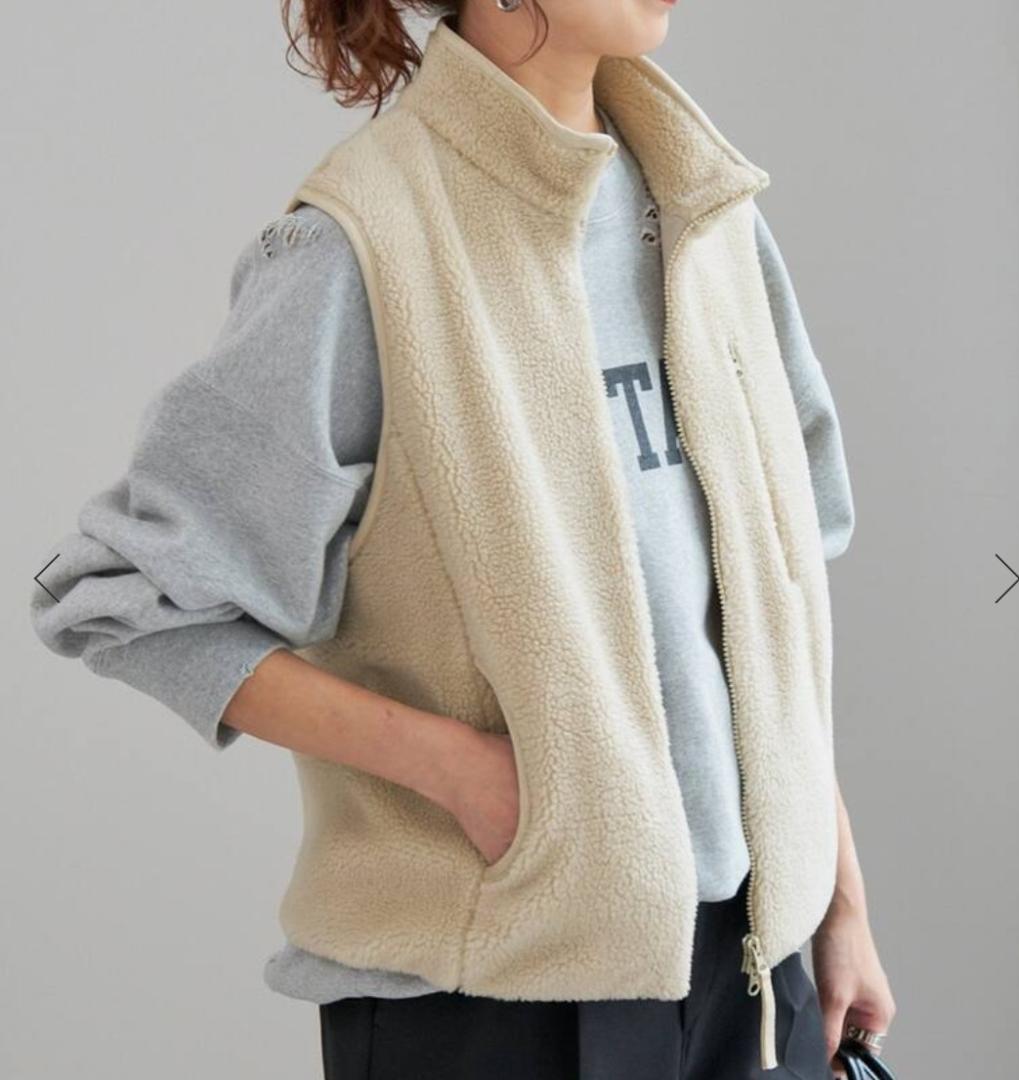 ラグ　スピックアンドスパン、グリーンレーベル　ボアベスト３点