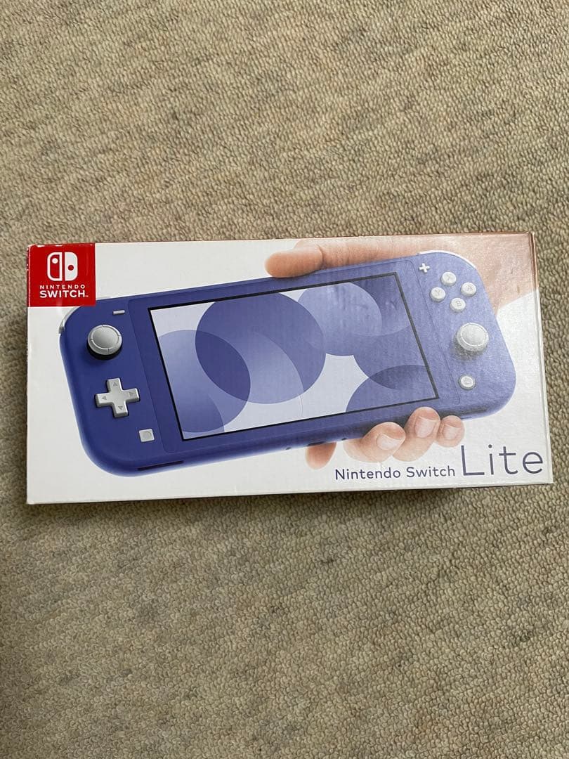 ほぼ未使用　Nintendo Switch Lite スイッチライト本体　ブルー