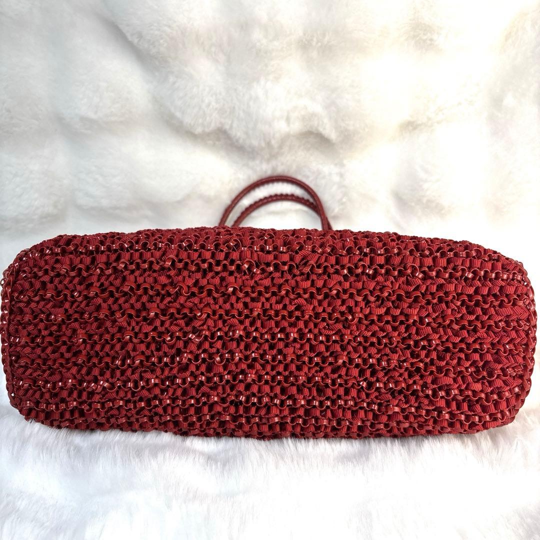 【希少】【美品】ANTEPRIMAアンテプリマケイトラージハンドバッグロック金具