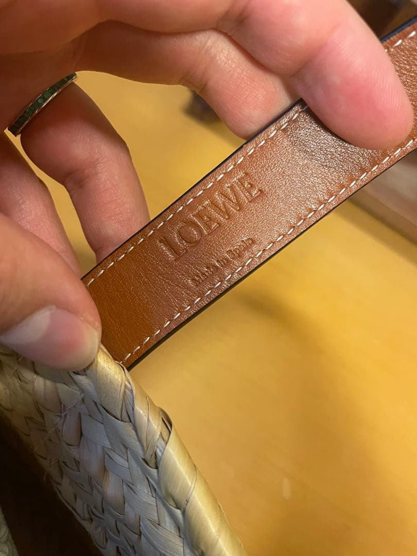 ロエベ　LOEWE バスケットバッグ　カゴバッグ スモール　ハンドバッグ