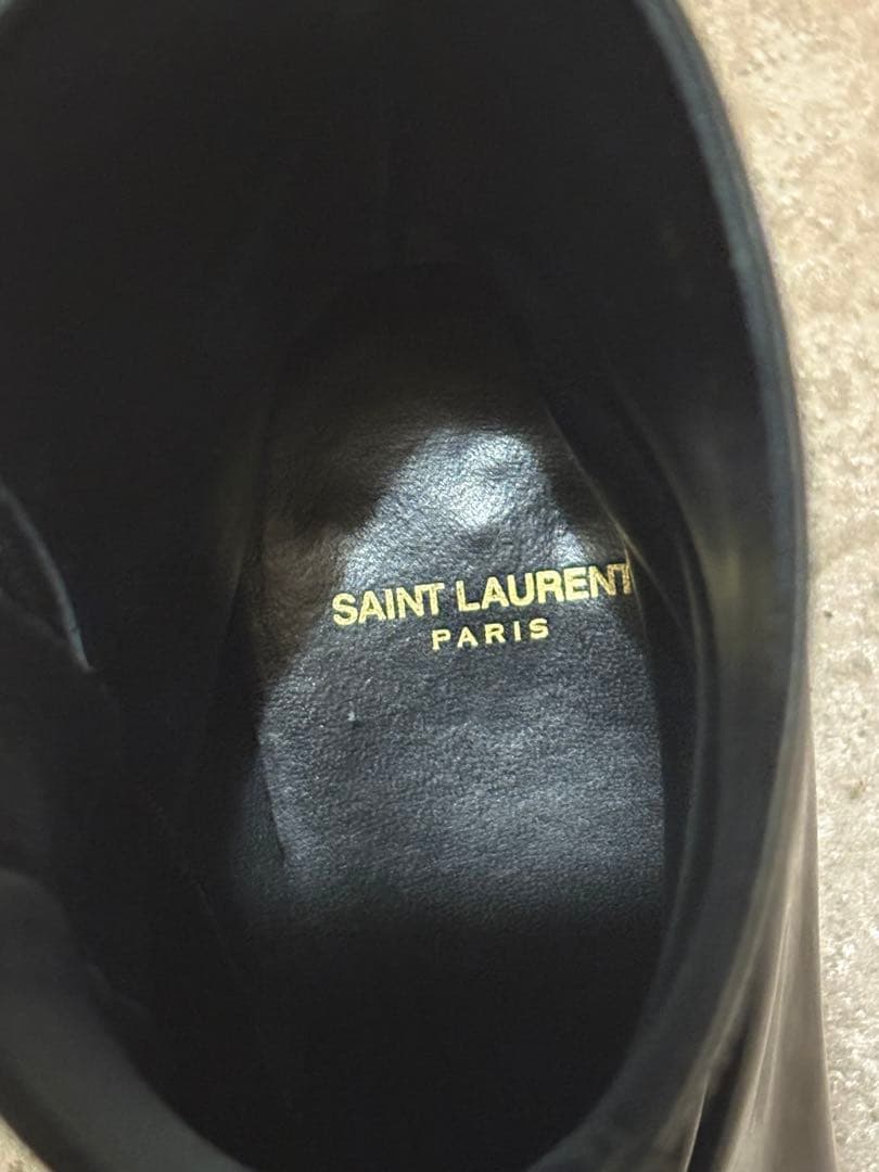 SAINT LAURENT 23AW xivジップヒールブーツ